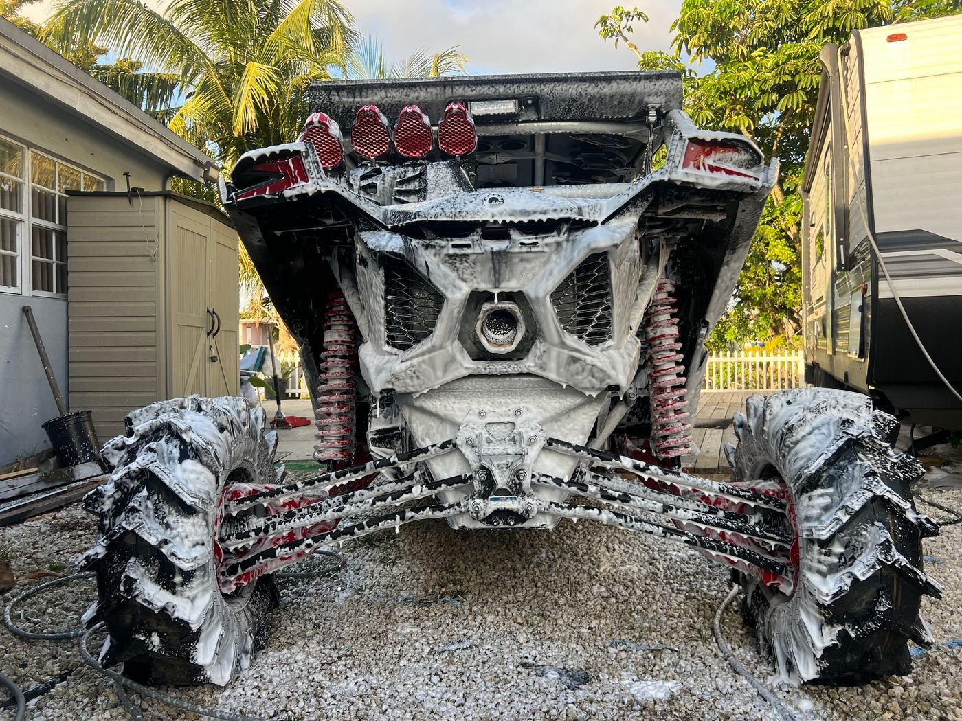 Exterior detailing and paint restoration